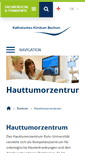 Mobile Screenshot of hauttumorzentrum-bochum.de